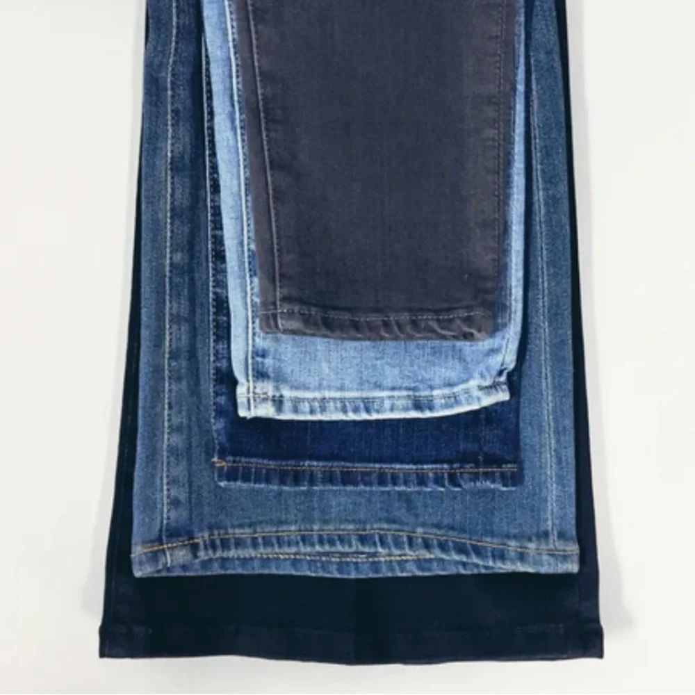CLASSIC BLUE JEANS , DENIM, DUNGAREES BOOTCUT, CROPPED SKINNY,WIDE LEG, & FLARE